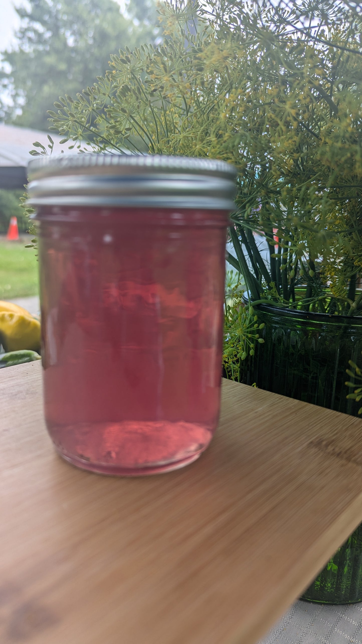 Chive Blossom Infused Vinegar